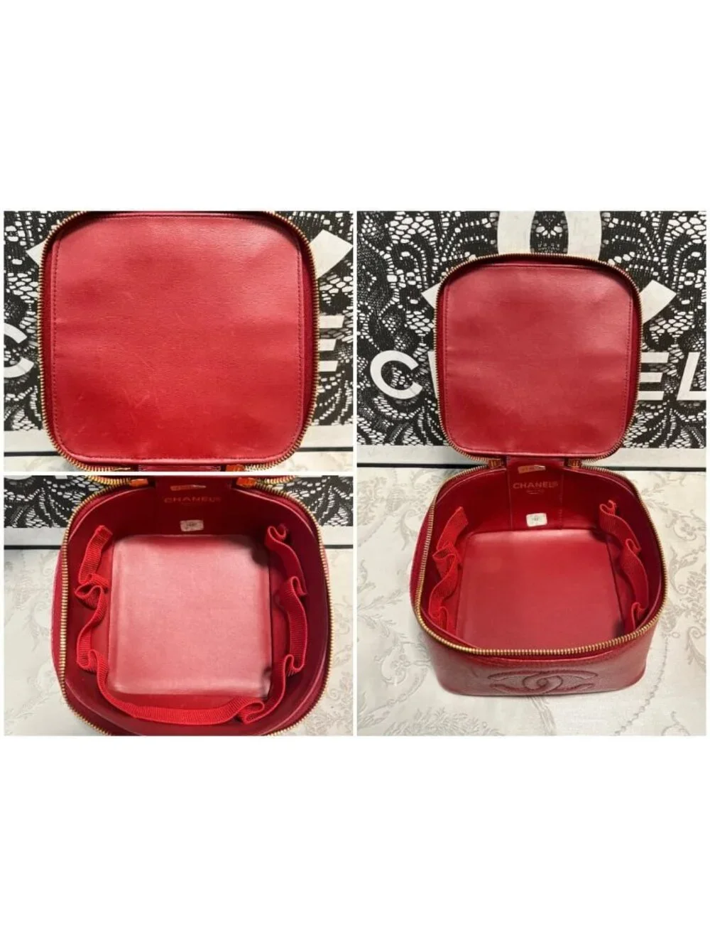 Chanel Vanity Caviar Leather